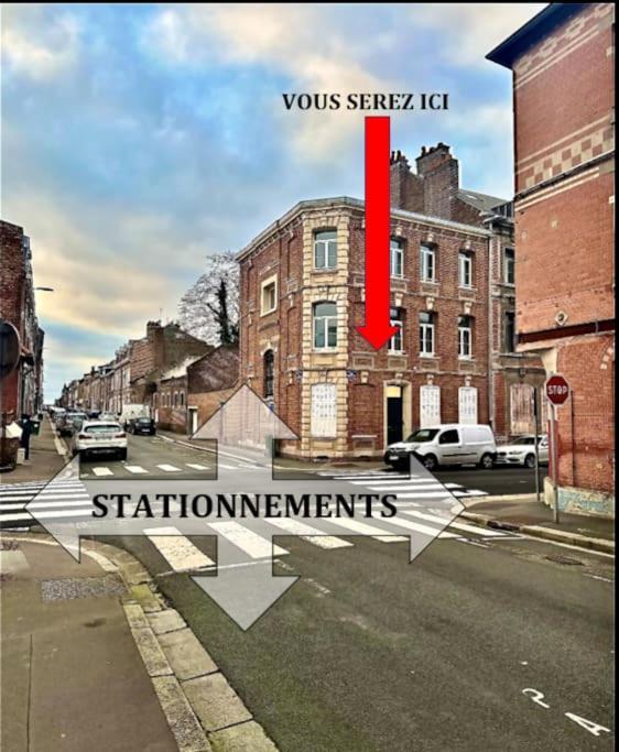 L'Eclat Prestigieux : Quartier Henriville Amiens Buitenkant foto